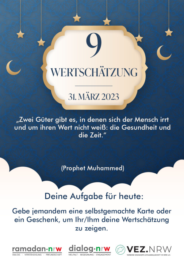 ramadanaktionskalender2023-9-wertschaetzung